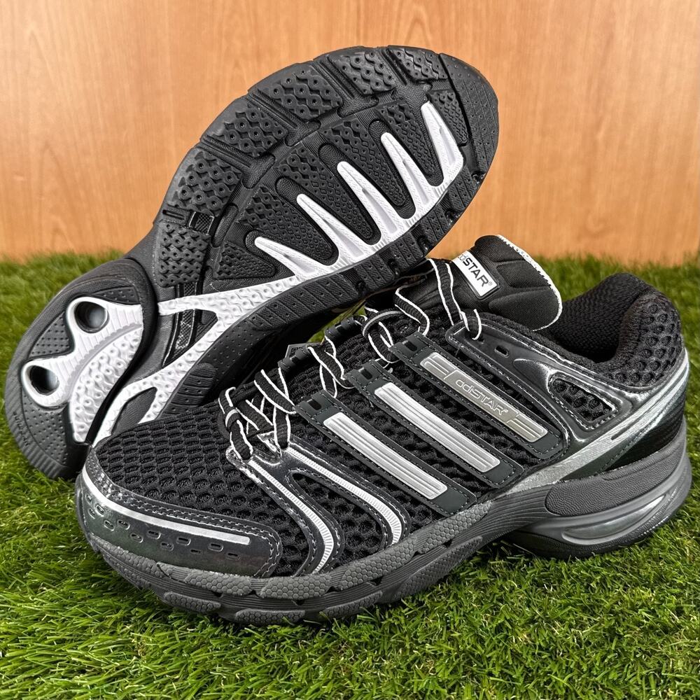 adidas Adistar Control 5 Black White Carbon KI6150 Men's 7 / Women's 8
